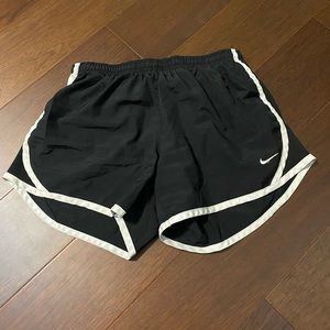 Nike Kid’s Dri-Fit Black and White Athletic Shorts